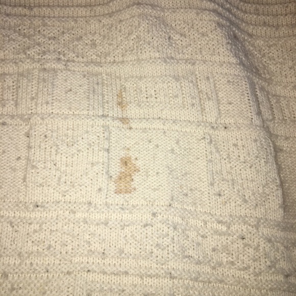 Knit Vintage Mens V-neck Sweater - Picture 2 of 3